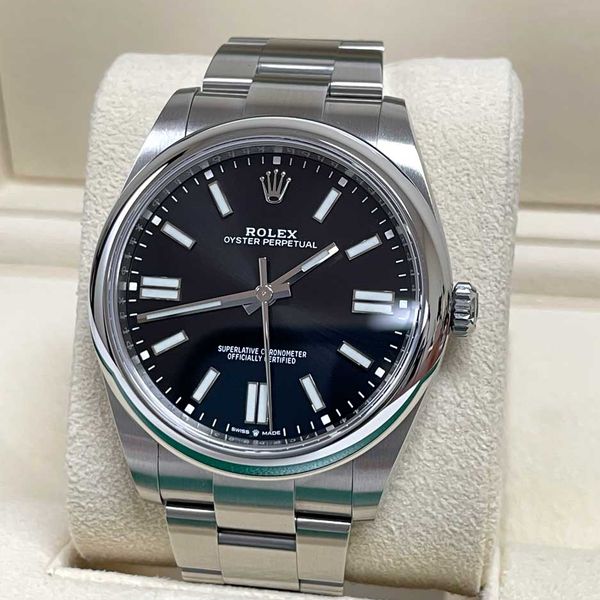 FS: Rolex Oyster Perpetual 41 OP41 Black 124300 LNIB | WatchCharts ...