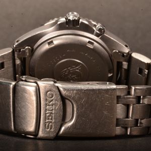 超歓迎 SBBW049 5M43-0B70 Seiko Grey AGS Diver 200m Scuba Ghost 時計