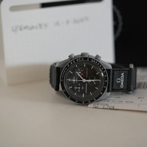 Swatch MoonSwatch Mission to the Moon SO33M100 Price as of Swatch MoonSwatch Mission to the Moon SO33M100 Price as of