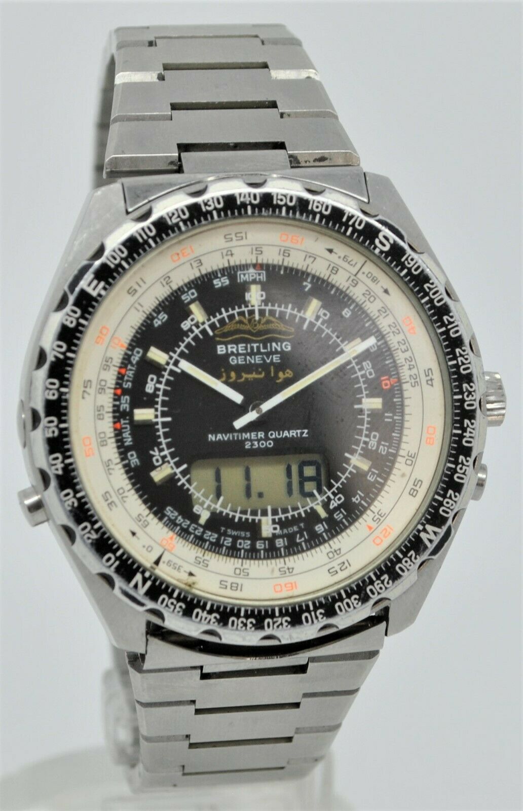 時計 BREITLING NAVITIMER 2300 Breitling Navitimer 2300 Jupiter Stainless Steel 1980s