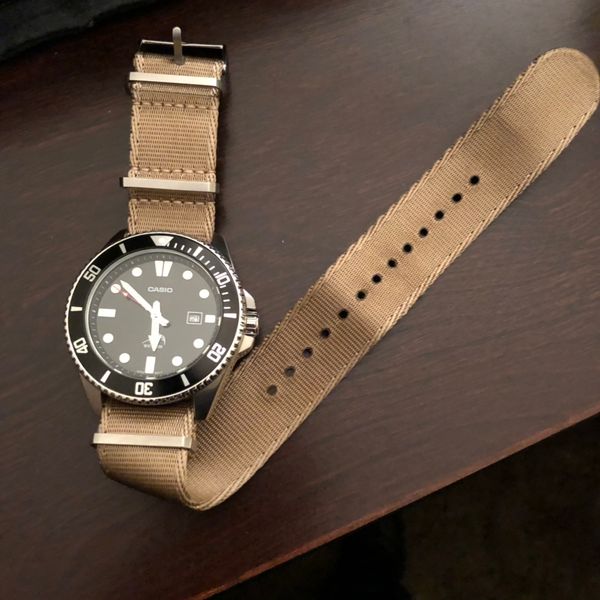 [WTS] Casio Duro + Crown & Buckle Supreme NATO WatchCharts