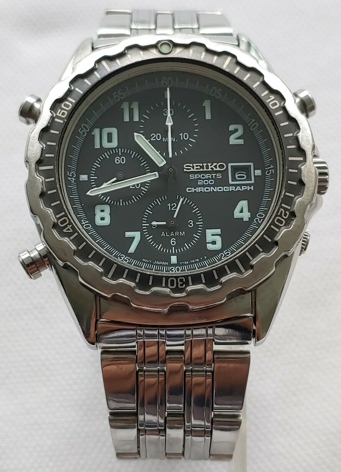 Seiko 7T32-7D10 Sprocket Sports 200 Chronograph Men's Watch
