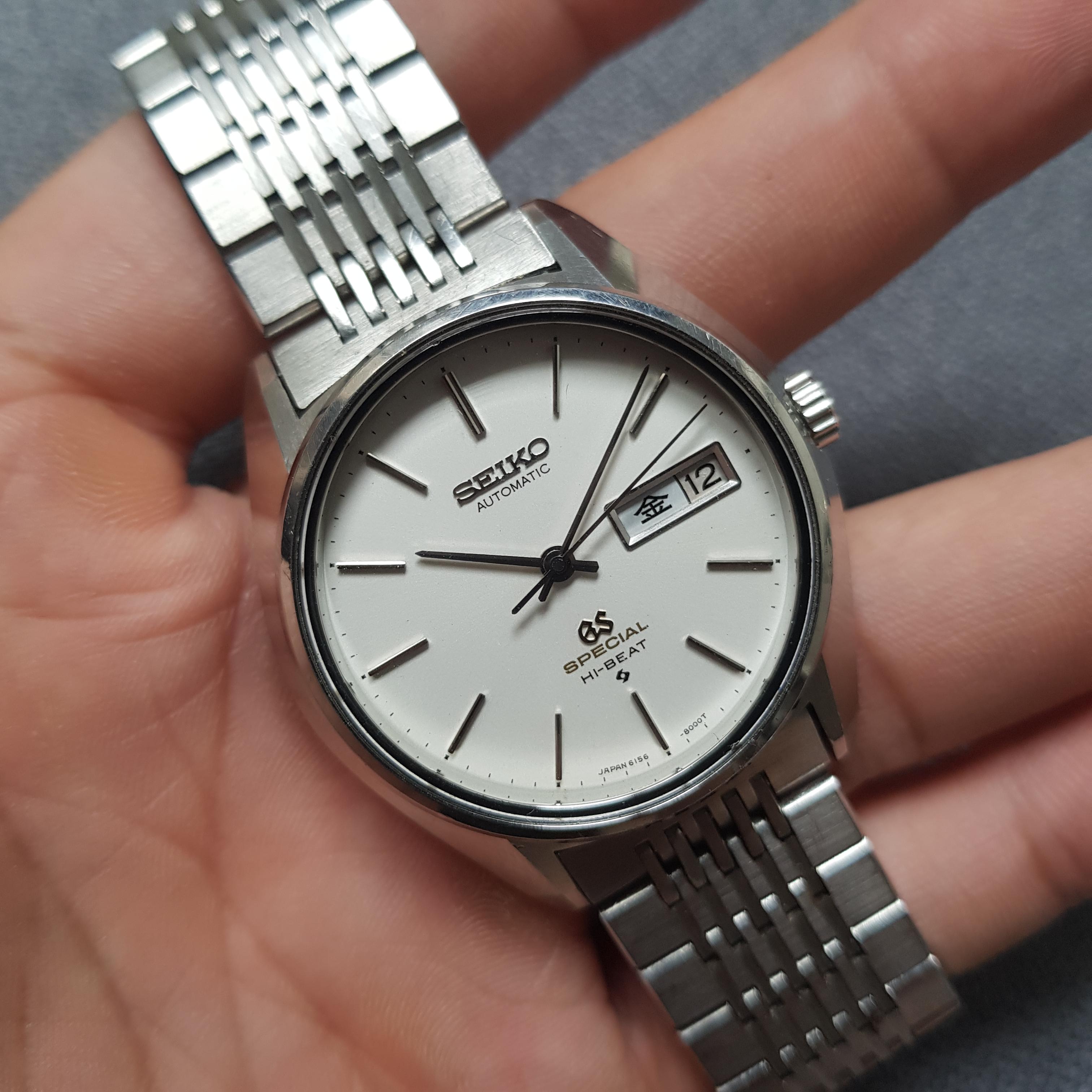 WTS Top Grade Grand Seiko Special 6156 8000 with original bracelet WatchCharts Marketplace