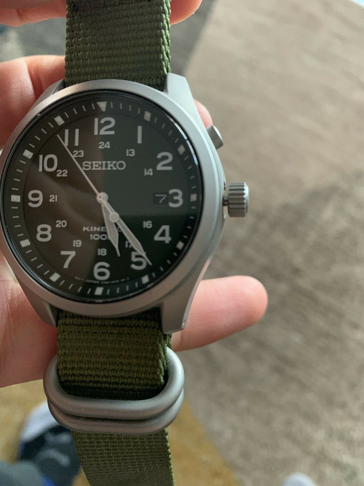Seiko kinetic military watch | WatchCharts