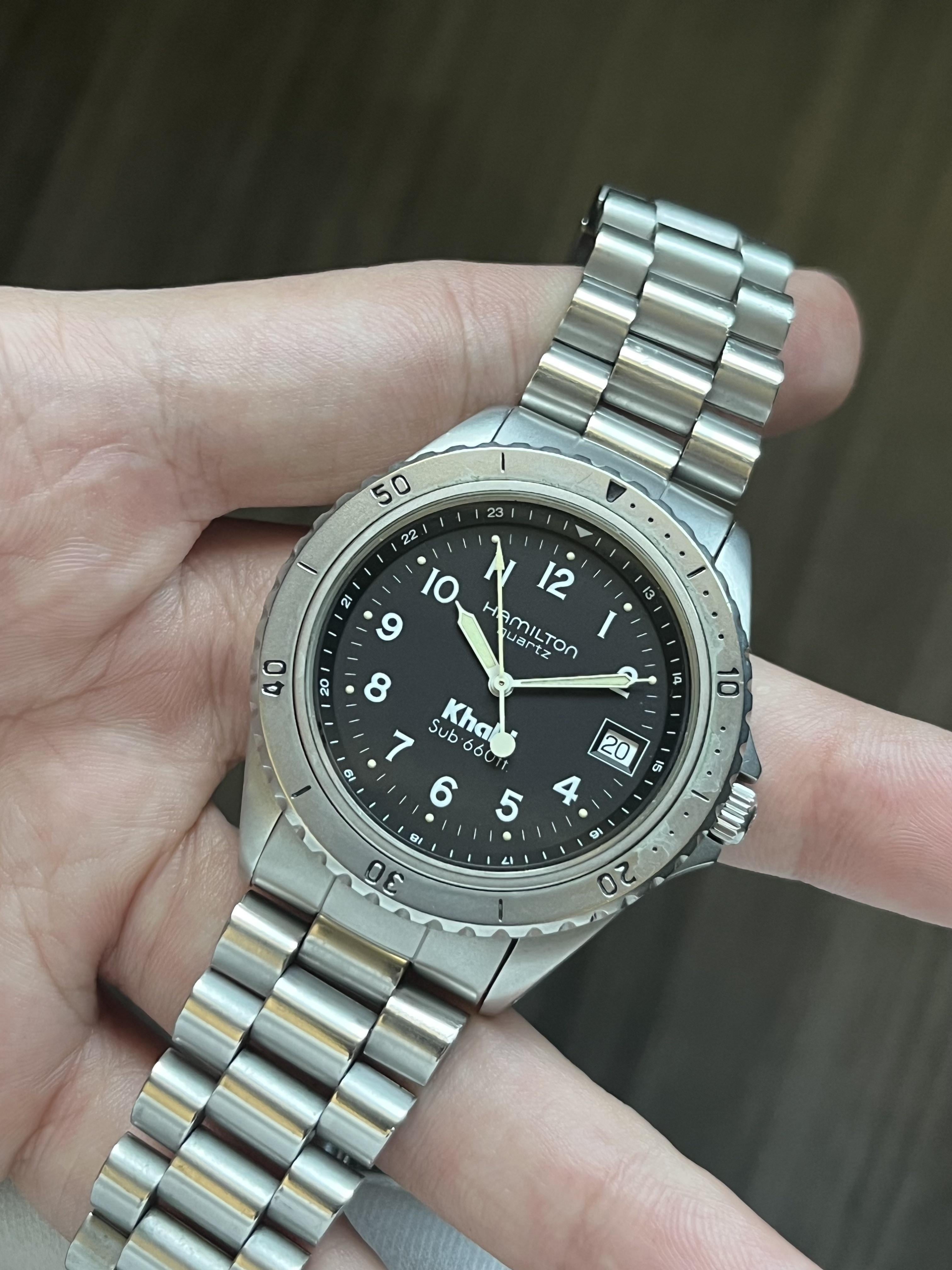 WTS] Hamilton Khaki Quartz Sub 660ft | WatchCharts