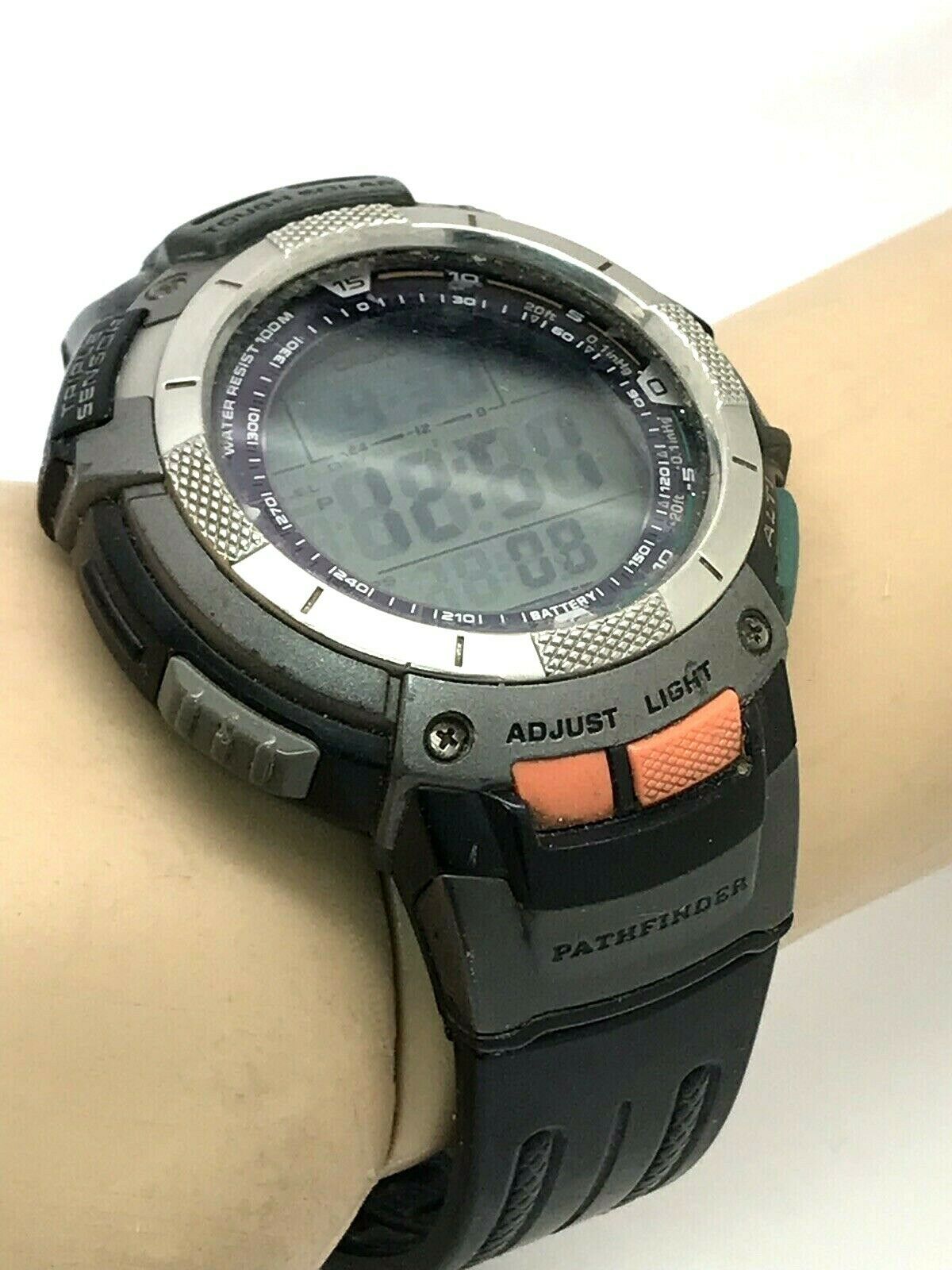 Casio 2894 Pathfinder PAG-80 Tough Solar Sport Triple Sensor