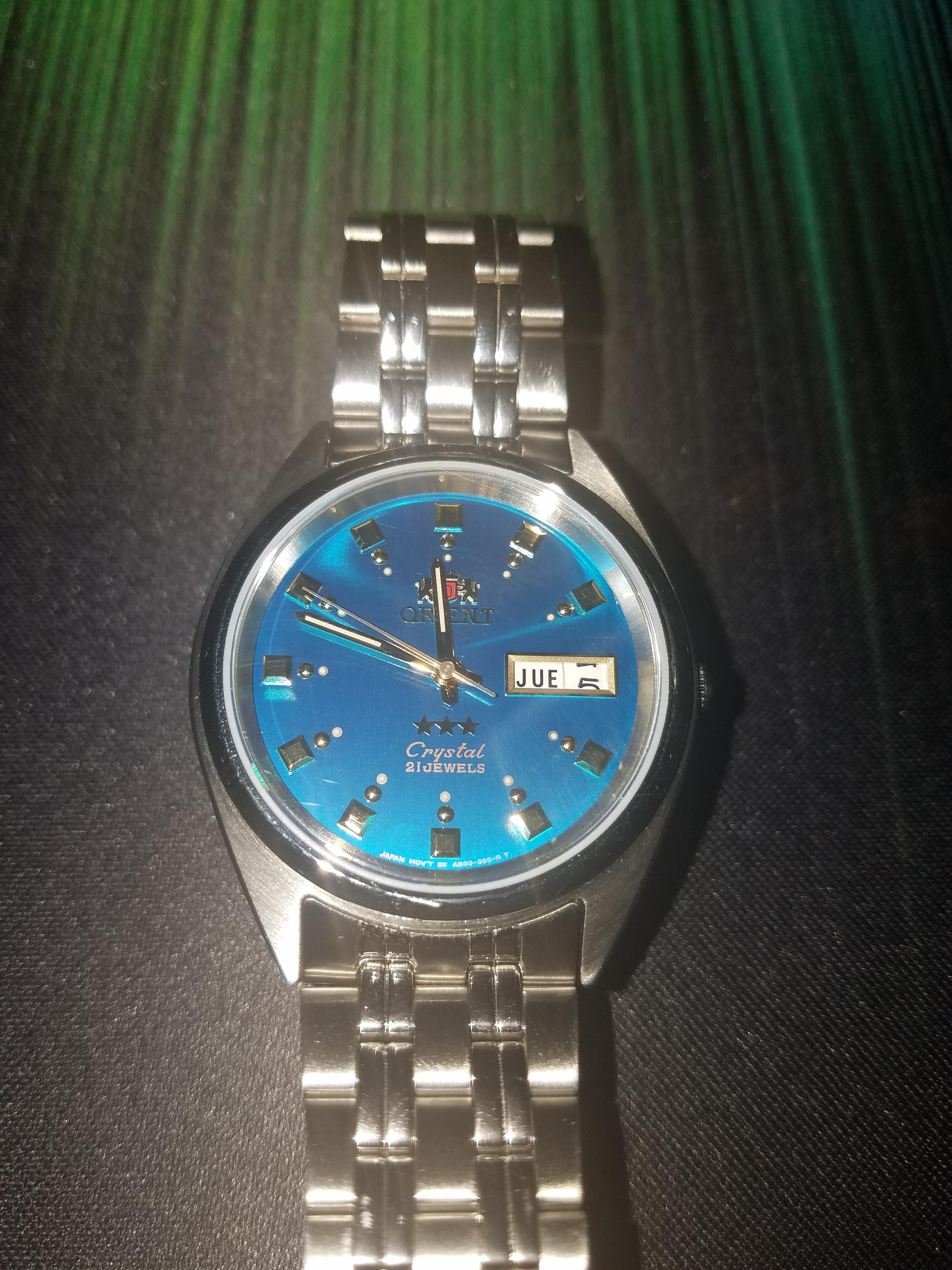 WTS Orient Tristar Light Blue Dial 50 Shipped WatchCharts