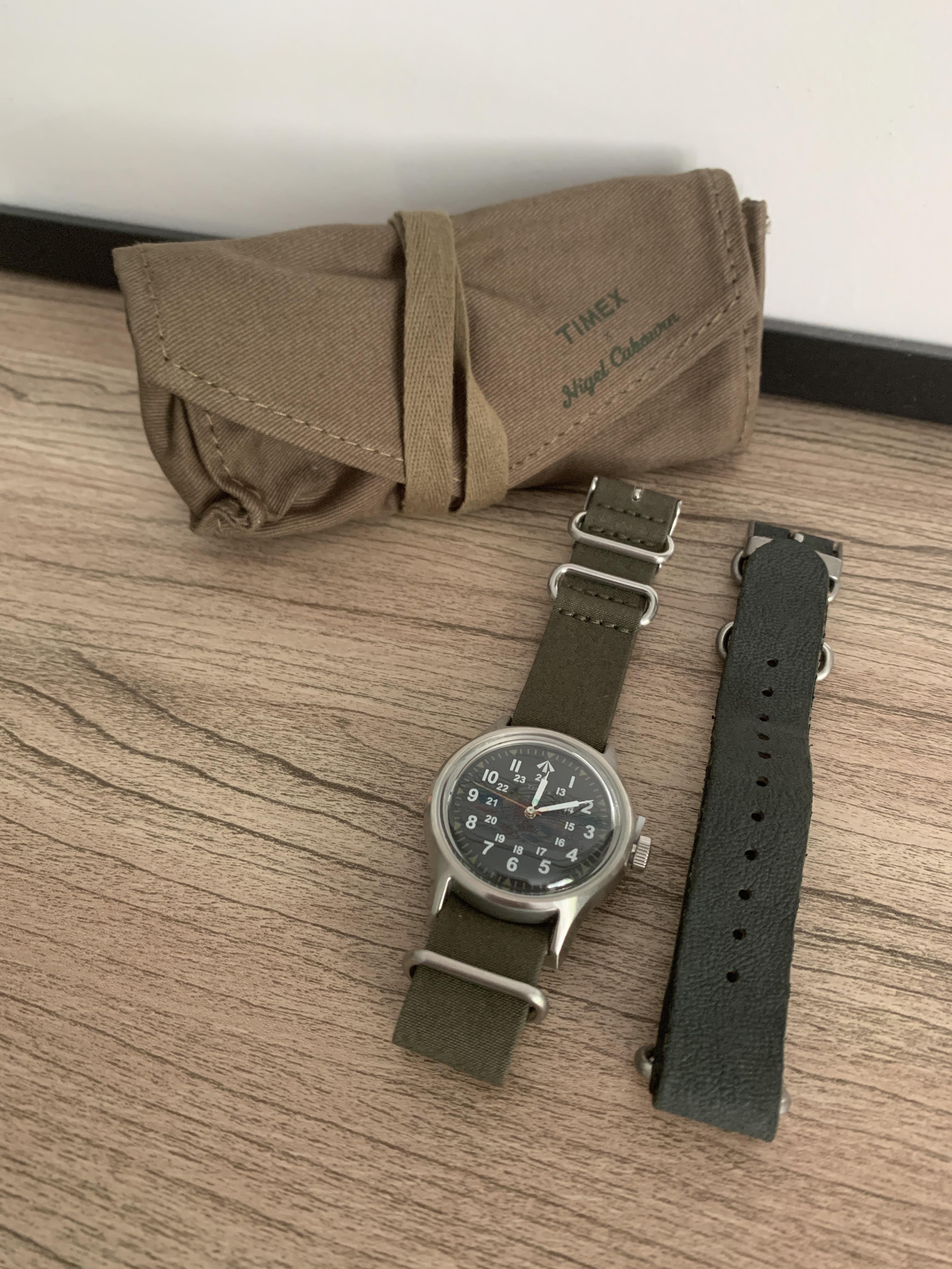 Timex x Nigel Cabourn 'Nam' Watch Collab 36mm MK1 Steel Sold Out