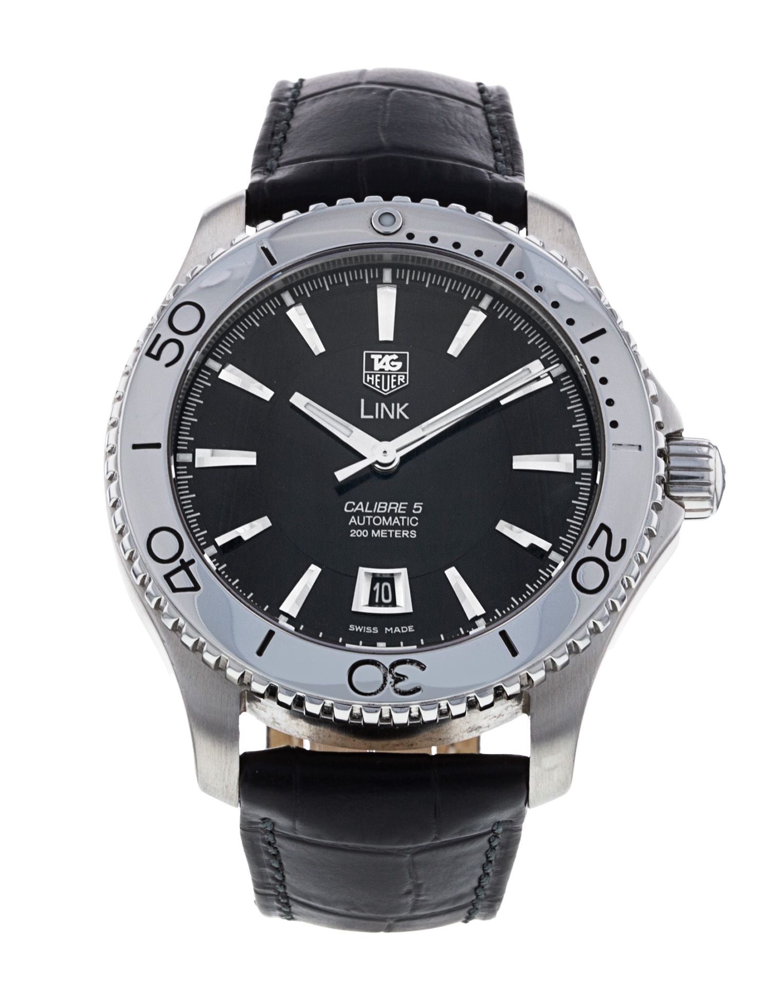 TAG Heuer Link Calibre 5 Stainless Steel (WJ201A) Market Price