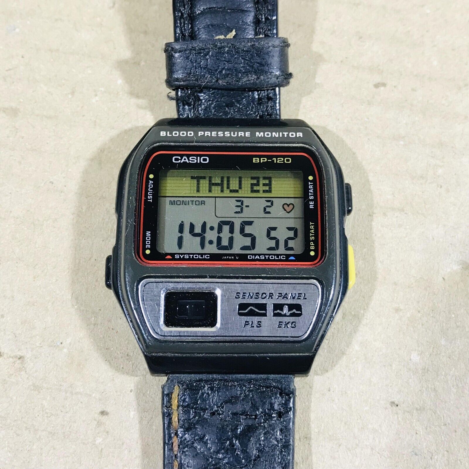 1990's Vintage Casio BP-120 Blood Pressure Monitor Watch Module