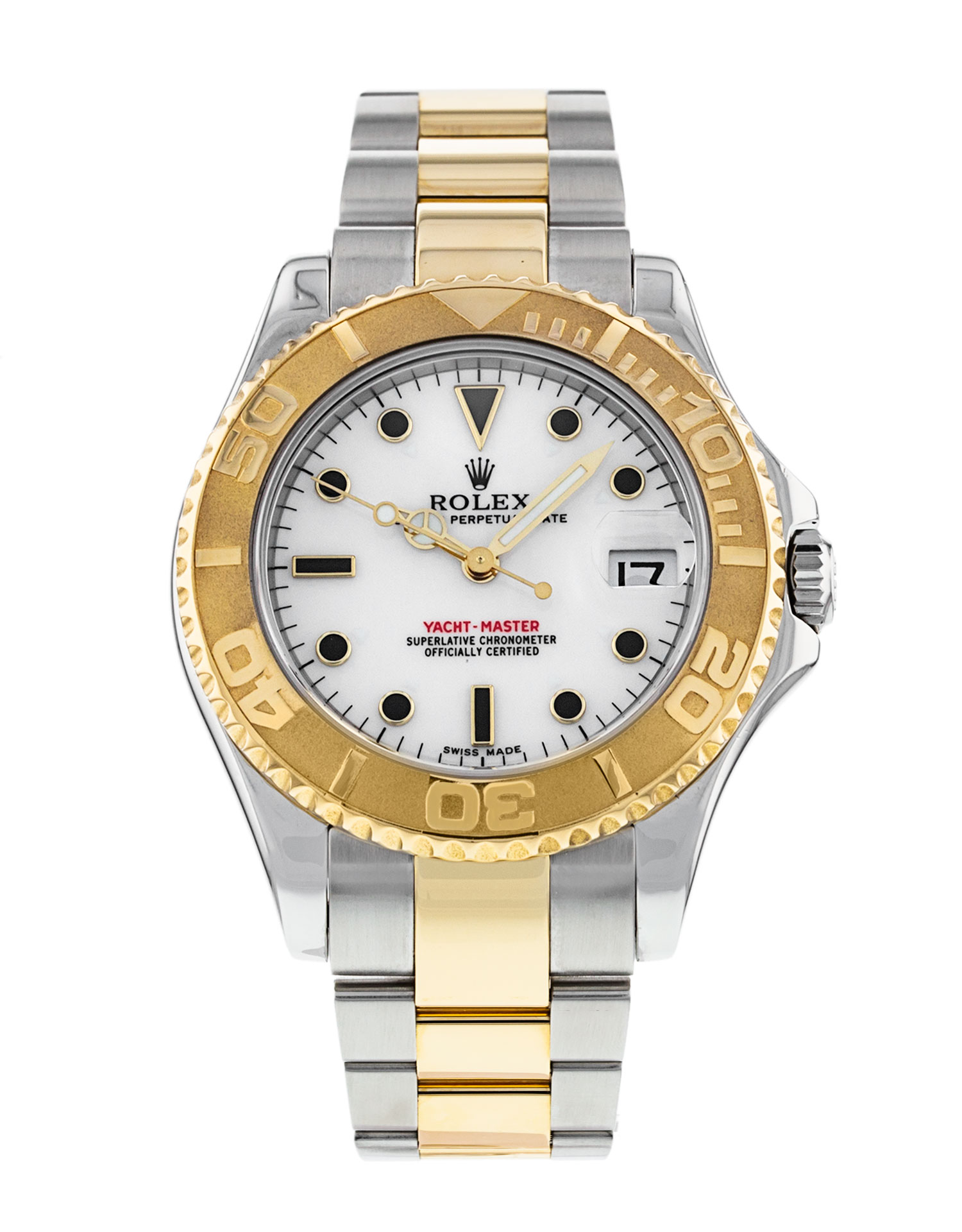 Rolex Yacht-Master 35 Rolesor (168623) Market Price | WatchCharts