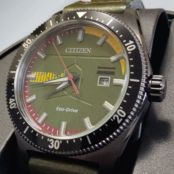 CITIZEN AW 1597 BOBA FETT MEN'S WATCH LIMITED EDITION 534/1980 MADE ...