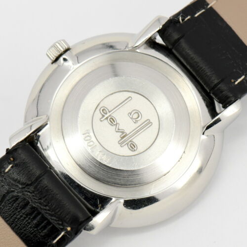 Auth Omega De Ville TOOL.104 SS/Leather Hand-winding Men's Watch J