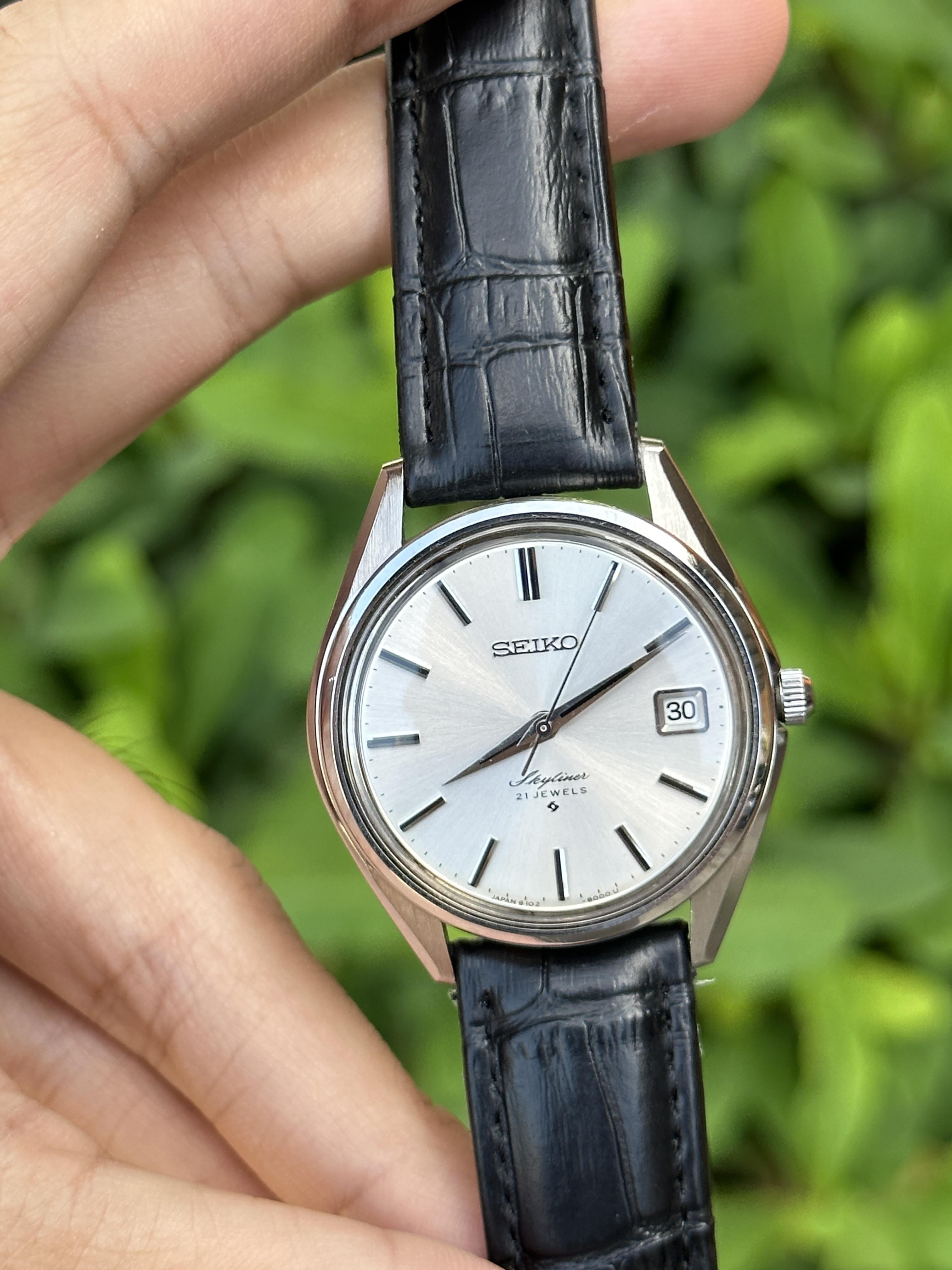 WTS] Vintage Seiko Skyliner 6102-8000 manual winding excellent