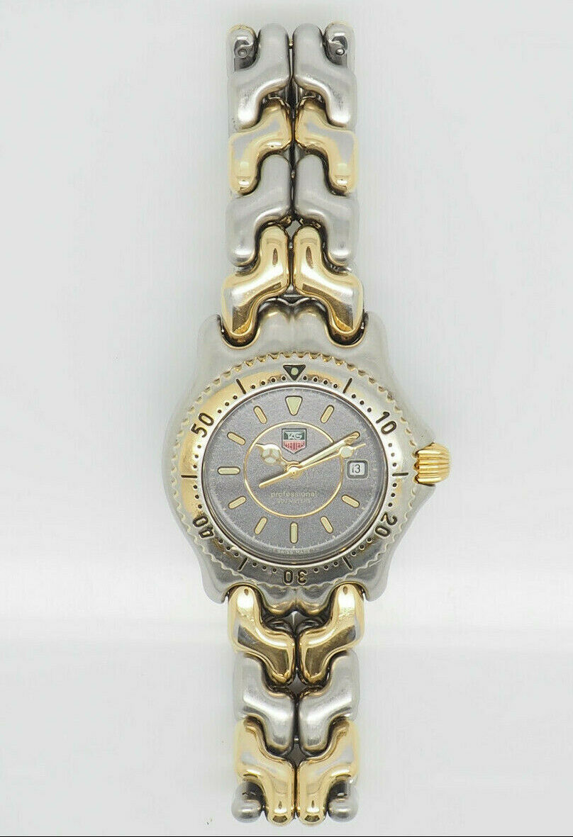 Tag Heuer Two tone Professional WG 1320 0 Date Quartz 29mm Women s