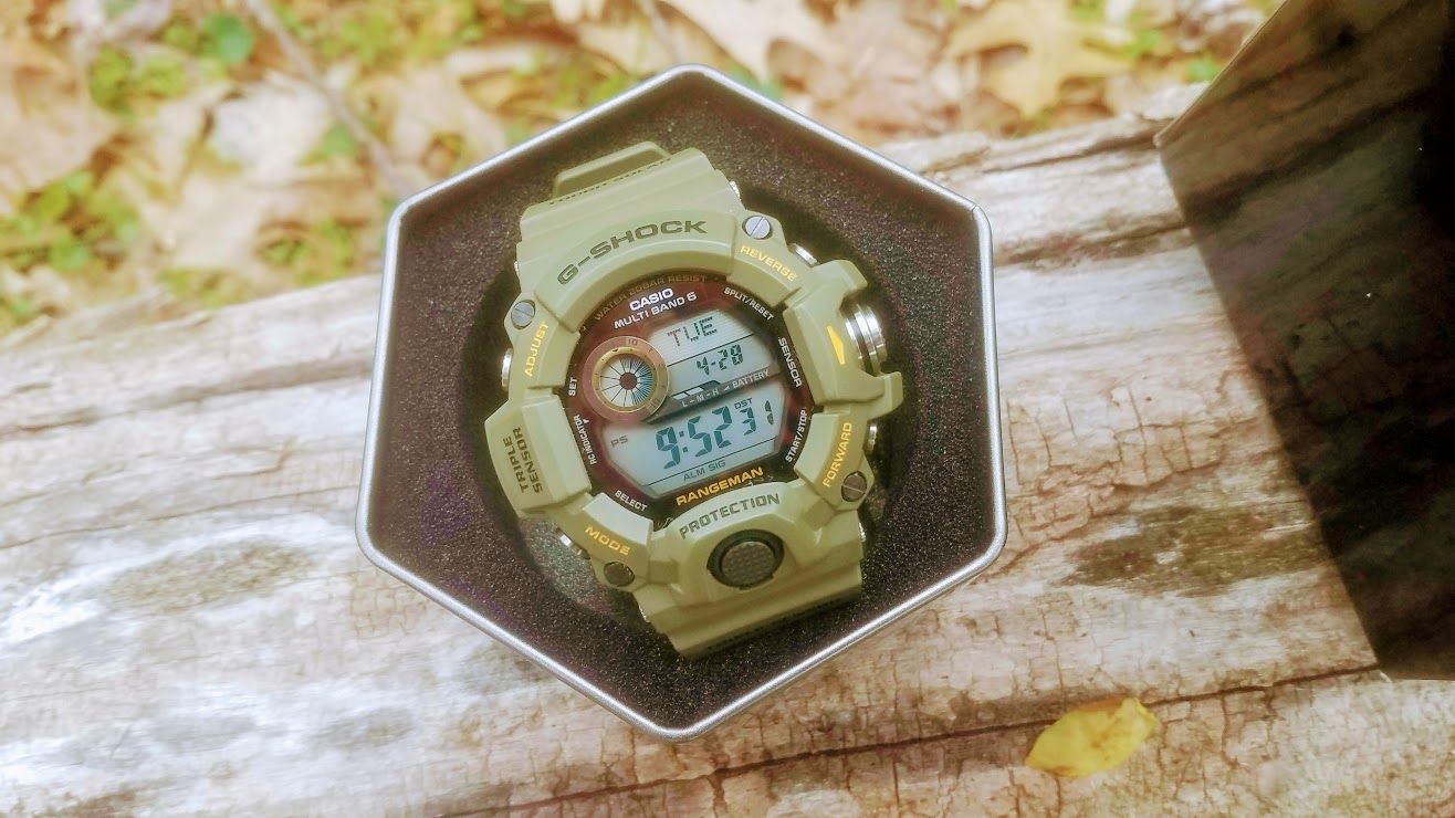 ALL POSITIVE Rangeman GW-9400-3CR Olive GREEN CASIO G-Shock 