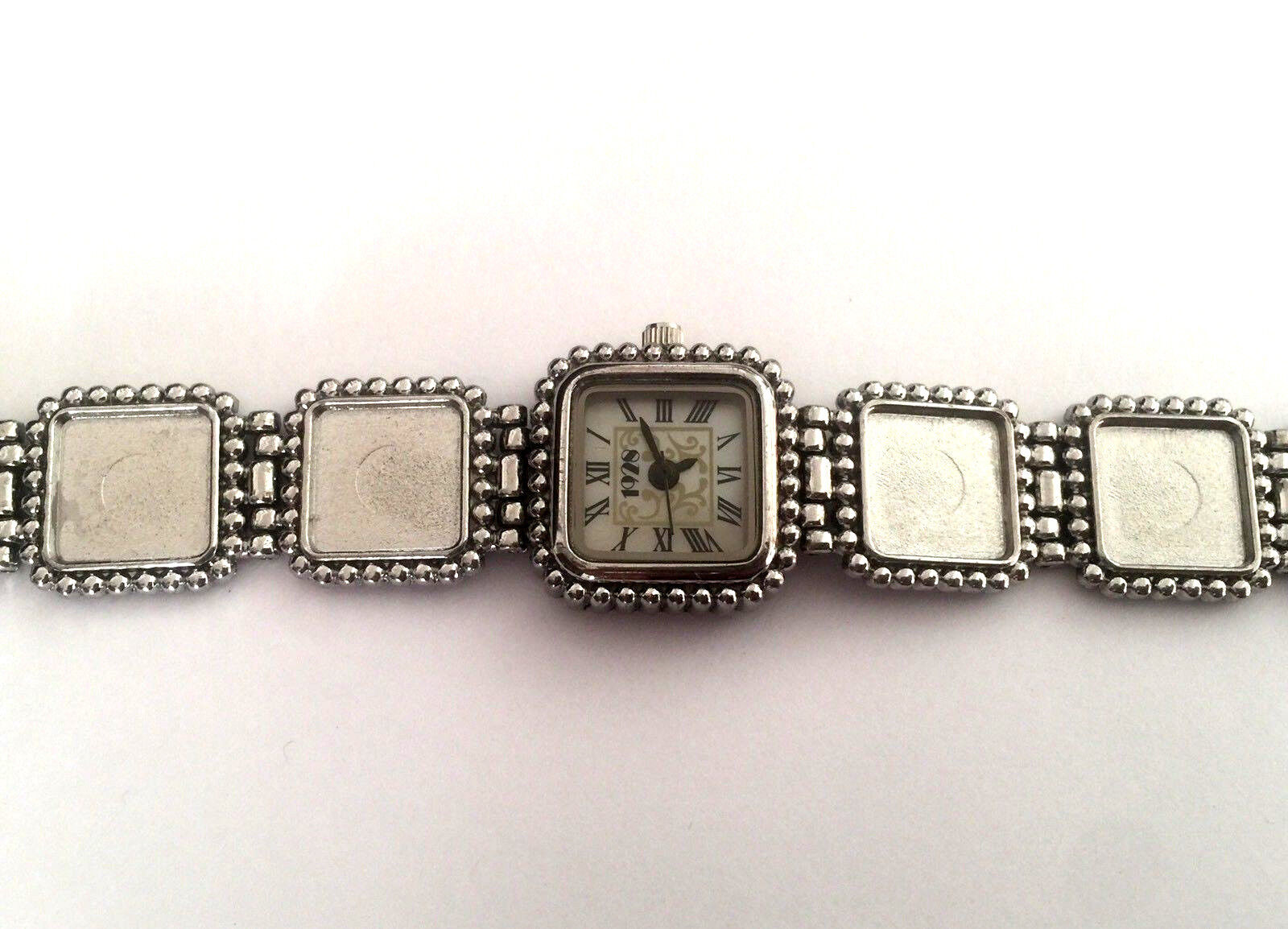 1928 JAPAN MOVT QUARTZ ST STEEL LADIES FASHION WRIST WATCH 