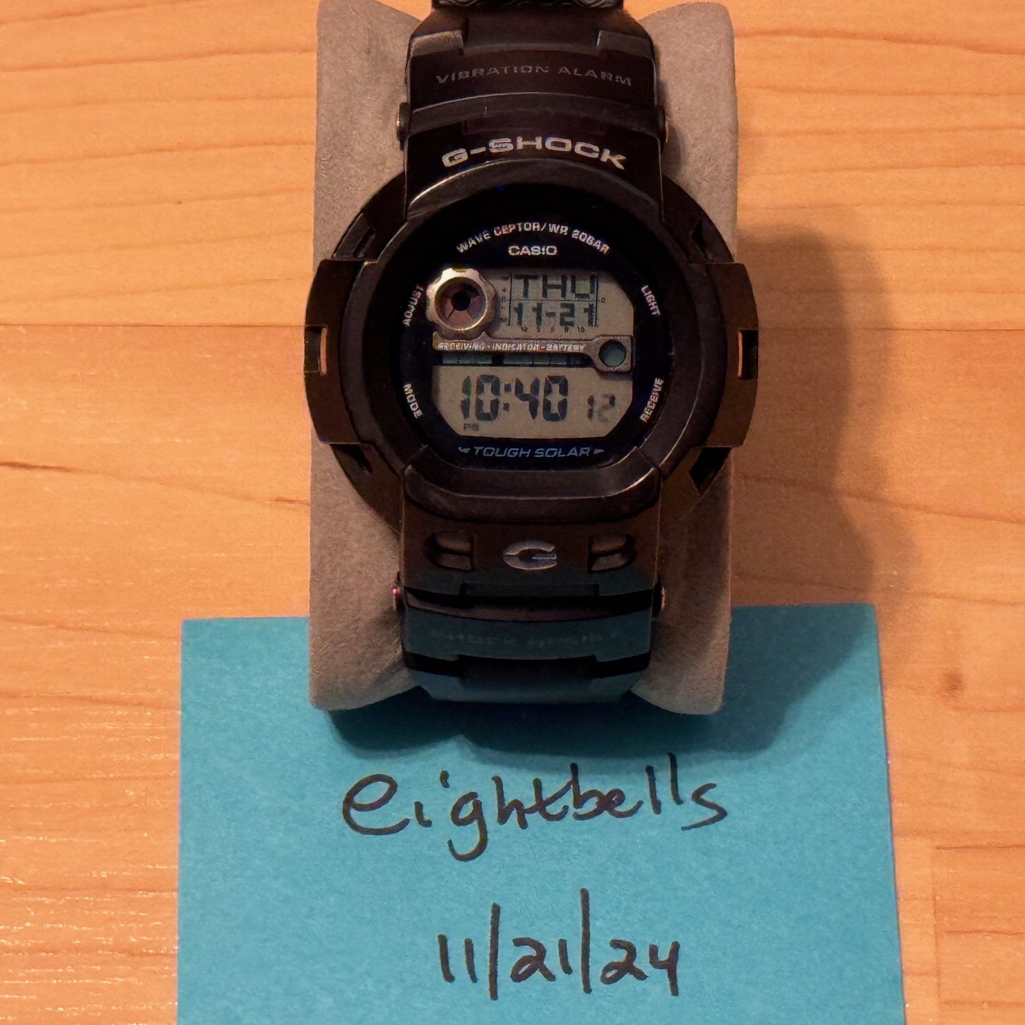 WTS Casio G Shock GW 400J 1 The Silencer Tough Solar Atomic Vibration Alarm Tide Moon Graph Vintage Digital Watch 400 WatchCharts