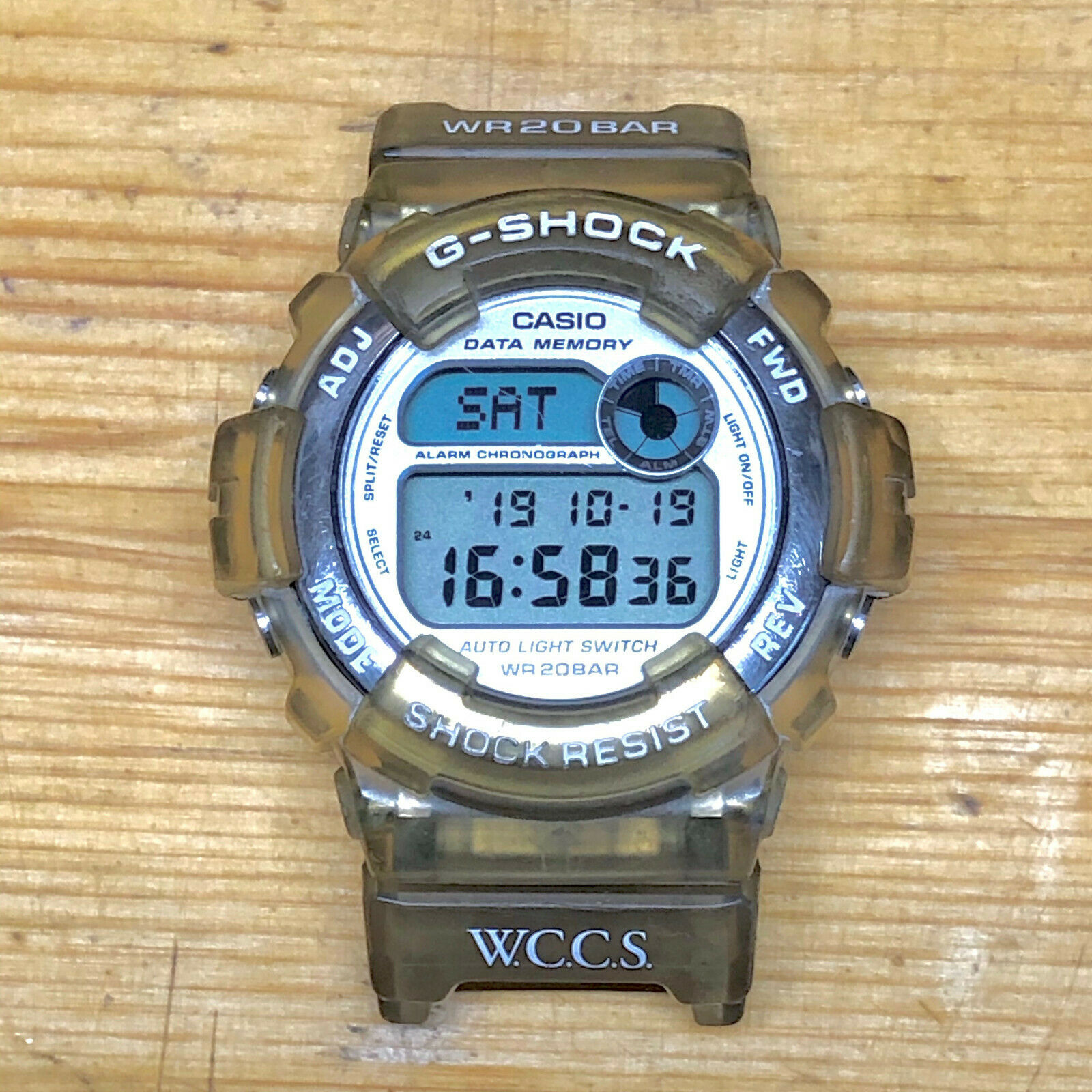 Rare Casio G-Shock DW-9600 WC Titanium, Limited Edition WCCS Made in Japan  | WatchCharts Marketplace