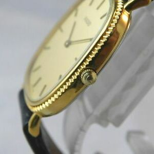 RADO 204.3610.2 MEN'S GOLD VINTAGE WATCH SWISS MADE QUARTZ