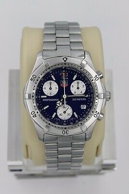 Tag Heuer 2000 Classic Professional CK1112.BA0311 Watch Mens BLUE