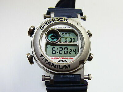 G-Shock Frogman DW-9900 NK-2JR MEN IN NAVY & KAHKI Titanium Casio