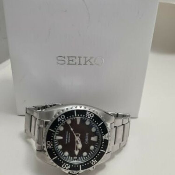 Seiko SKA371P1 Men's Black Watch | WatchCharts