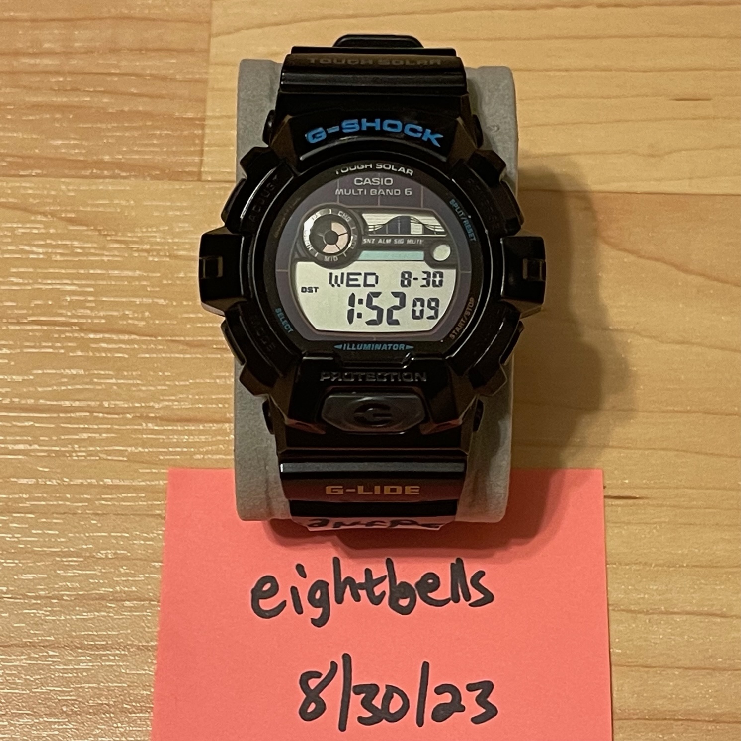 WTS] Casio G-Shock GWX-8900-1 G-LIDE Tide Moon Graph Tough Solar