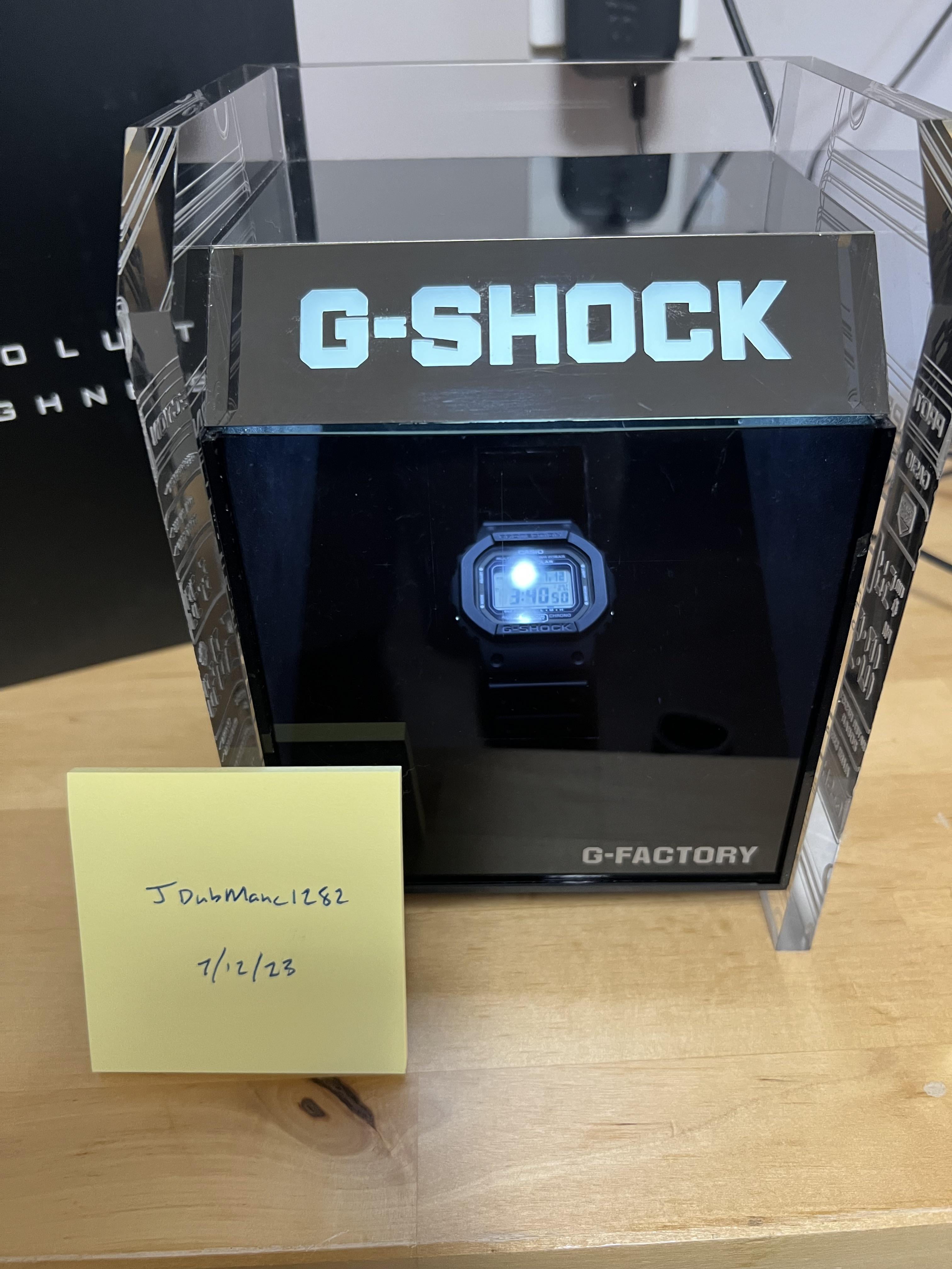 G shock solar charger online