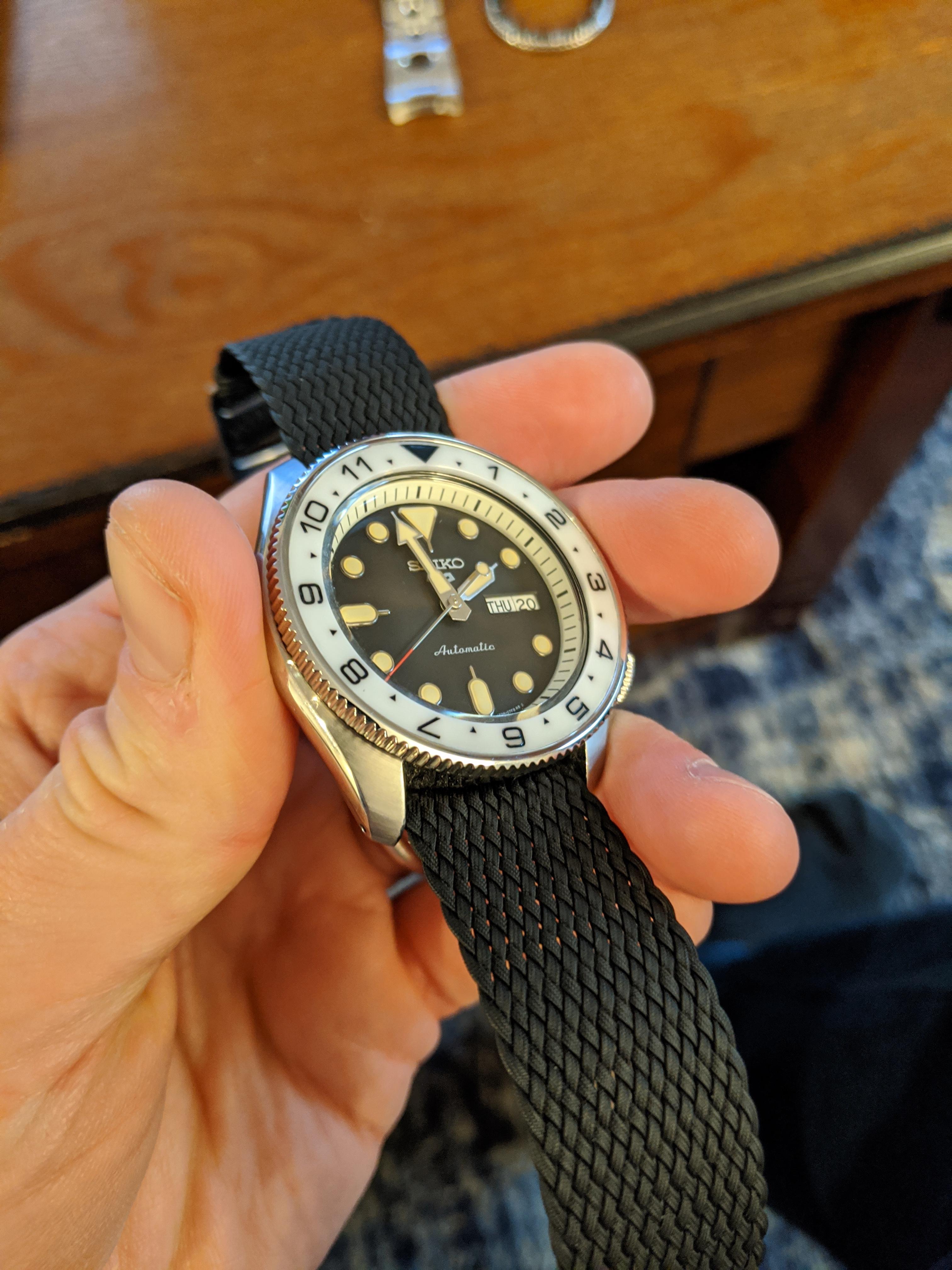 Seiko clearance coin bezel