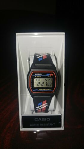 Vintage 1988 Casio F-23W sports Casual Watch Original 2 button