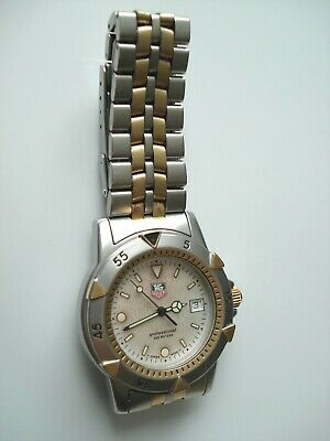 TAG HEUER 955.713G QUARTZ WRISTWATCH WITH BOX PAPERS and EXTRA