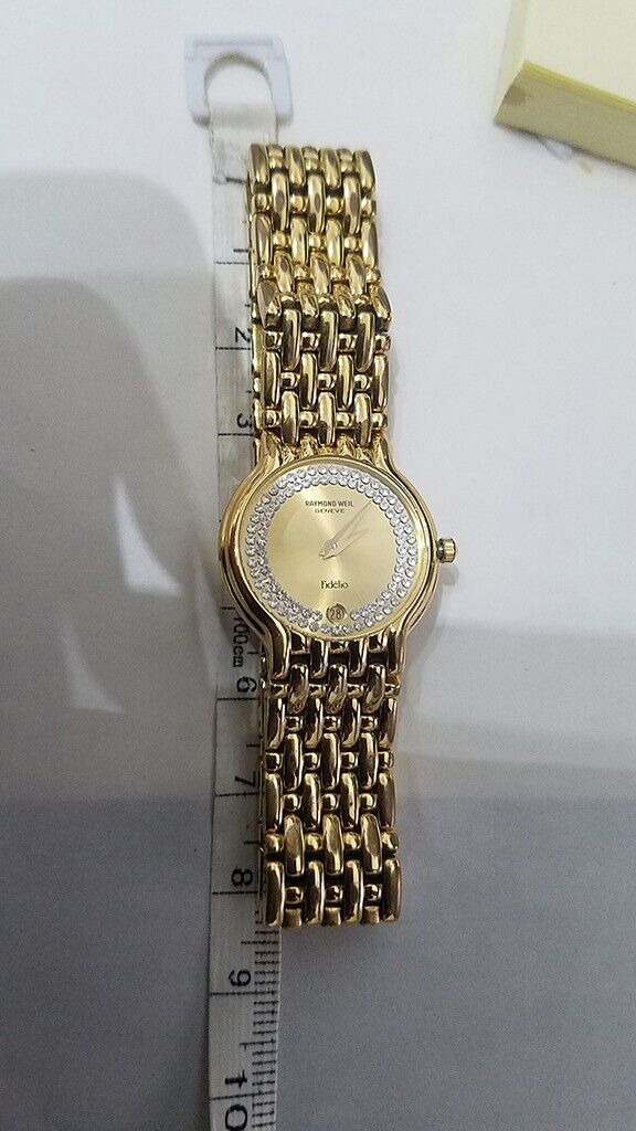 Raymond Weil Fidelio 4702 Ladies Quartz Watch 18k Gold & Diamond
