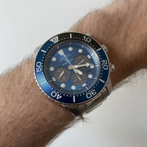【激レア】SEIKO PROSPEX V175-0EV0 Seiko Special Edition Prospex Chronograph Save The Ocean