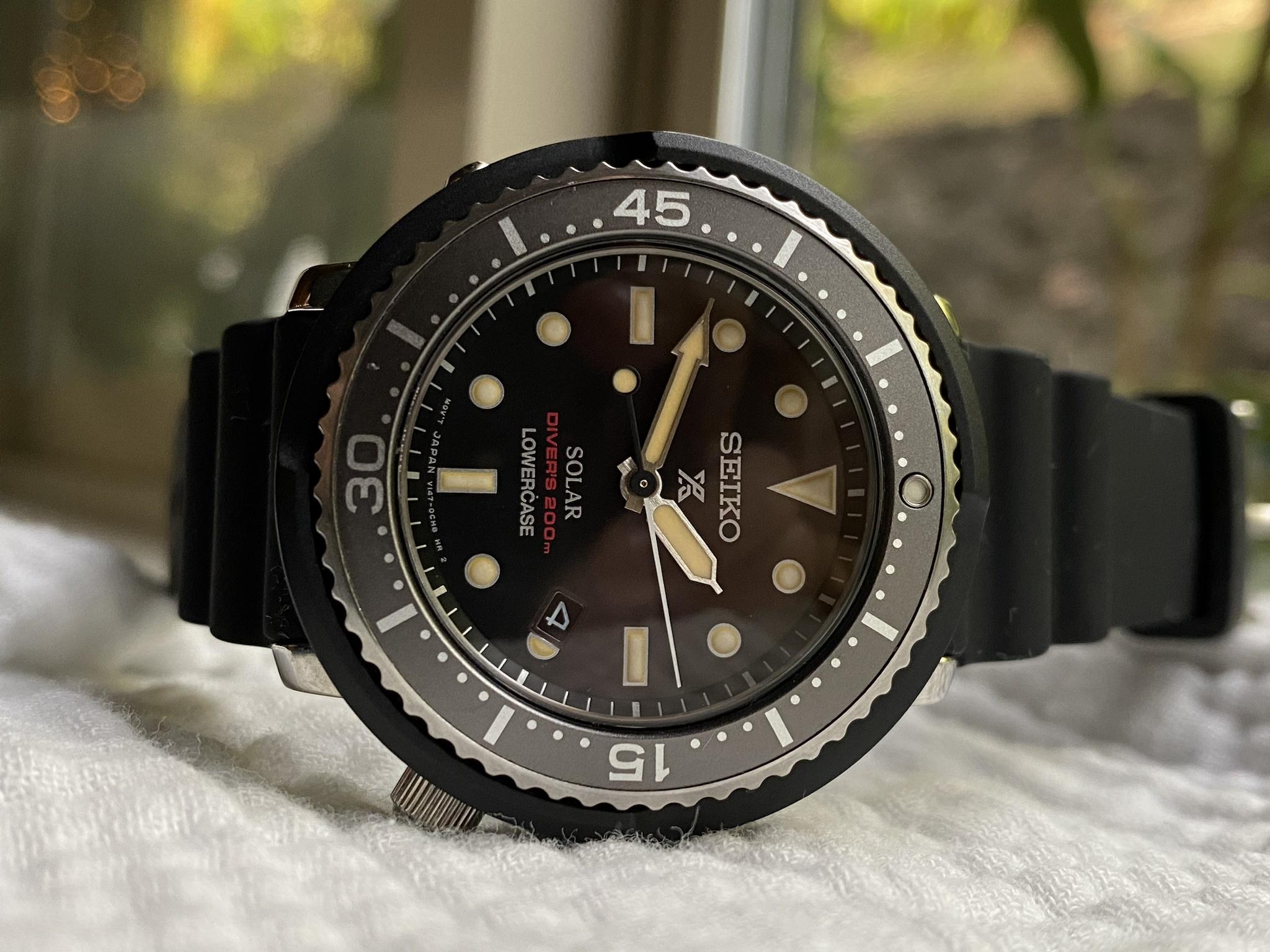 Seiko Prospex Solar Tuna Lowercase Limited Edition STBR035