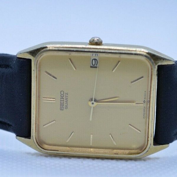 Vintage SEIKO 5P32-5A49 Gold Tone Quartz Watch Works! | WatchCharts