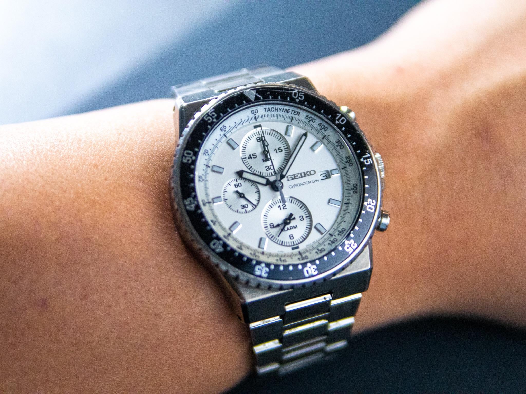 WTS] Rare Titanium Seiko 7T62-0KF0 Polar Quartz Chronograph 