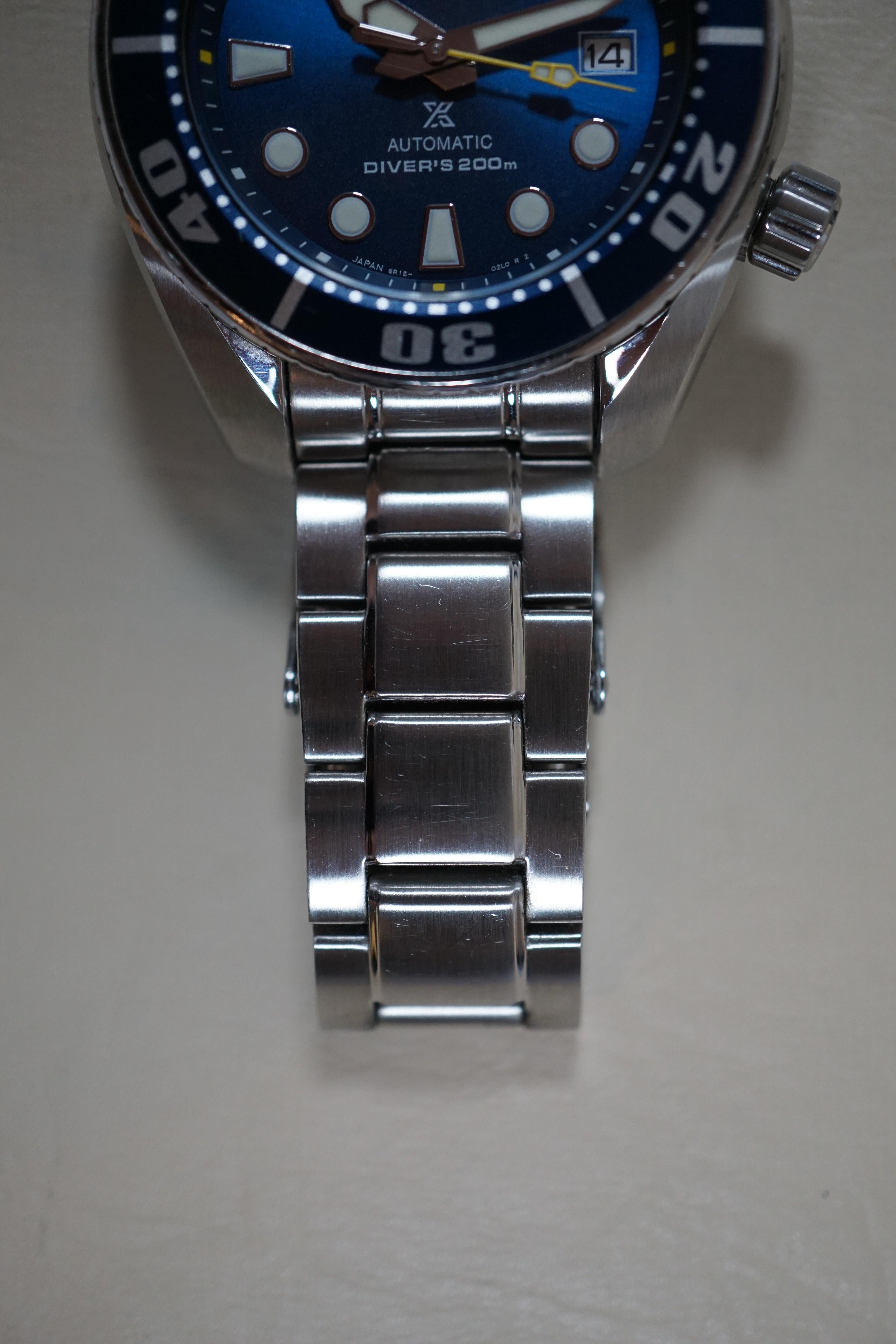 WTS Seiko Prospex SBDC069 6R15 Blue Coral Sumo Divers 200m