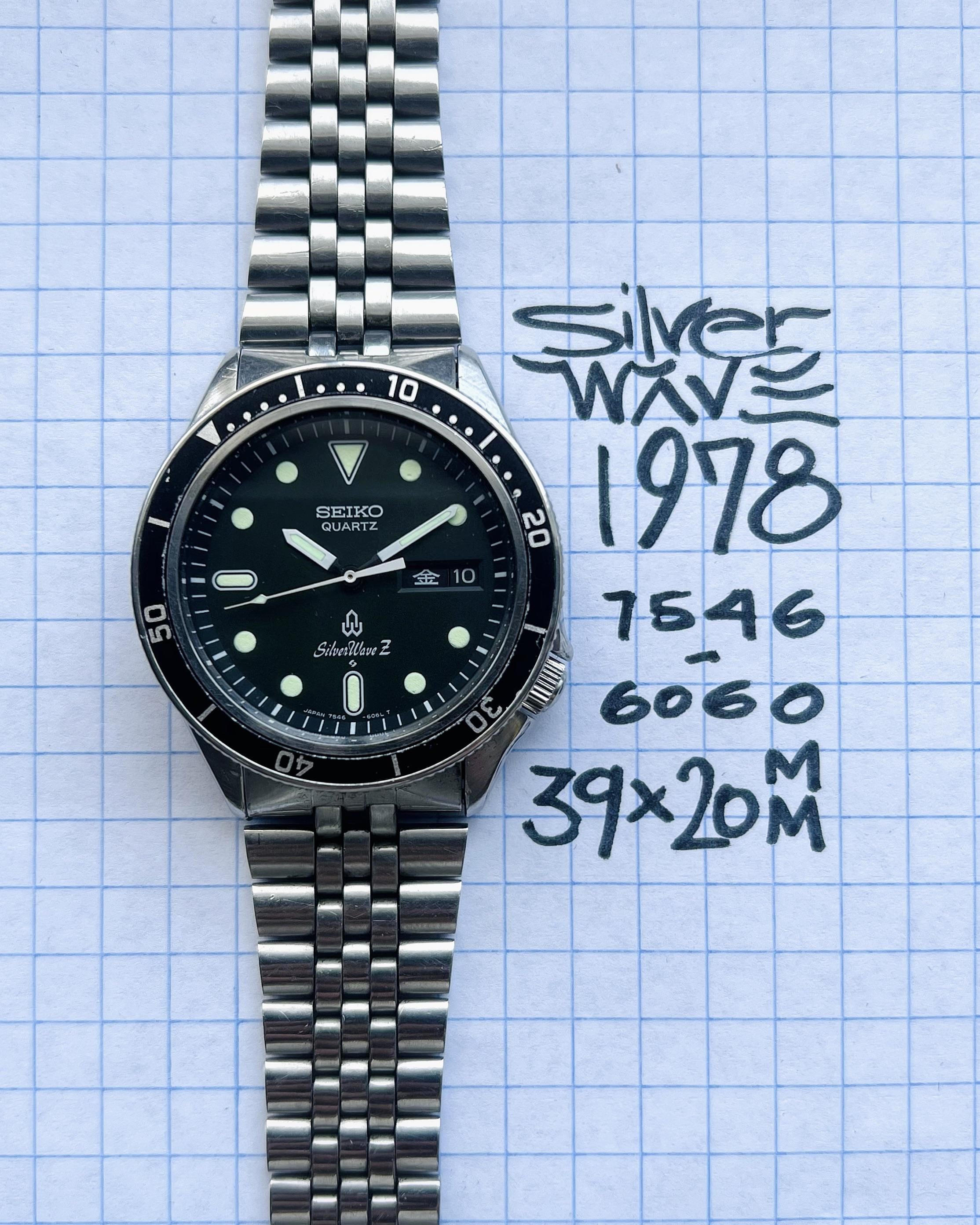 WTS] Seiko Silver Wave ref. 7546-6060 circa 1978 | WatchCharts