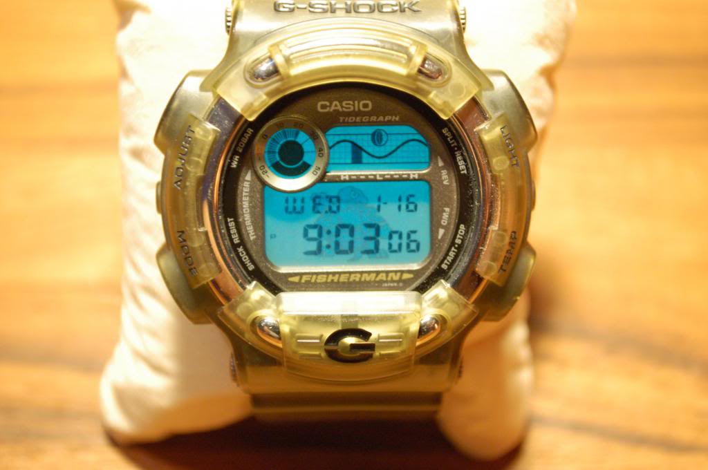 REDUCED! FSOT: CASIO G-SHOCK DW-8600MS-8T MEN IN SMOKE FISHERMAN