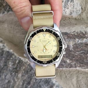 Vintage Casio F-300 F300 Module 110 Mens Digital Watch Japan