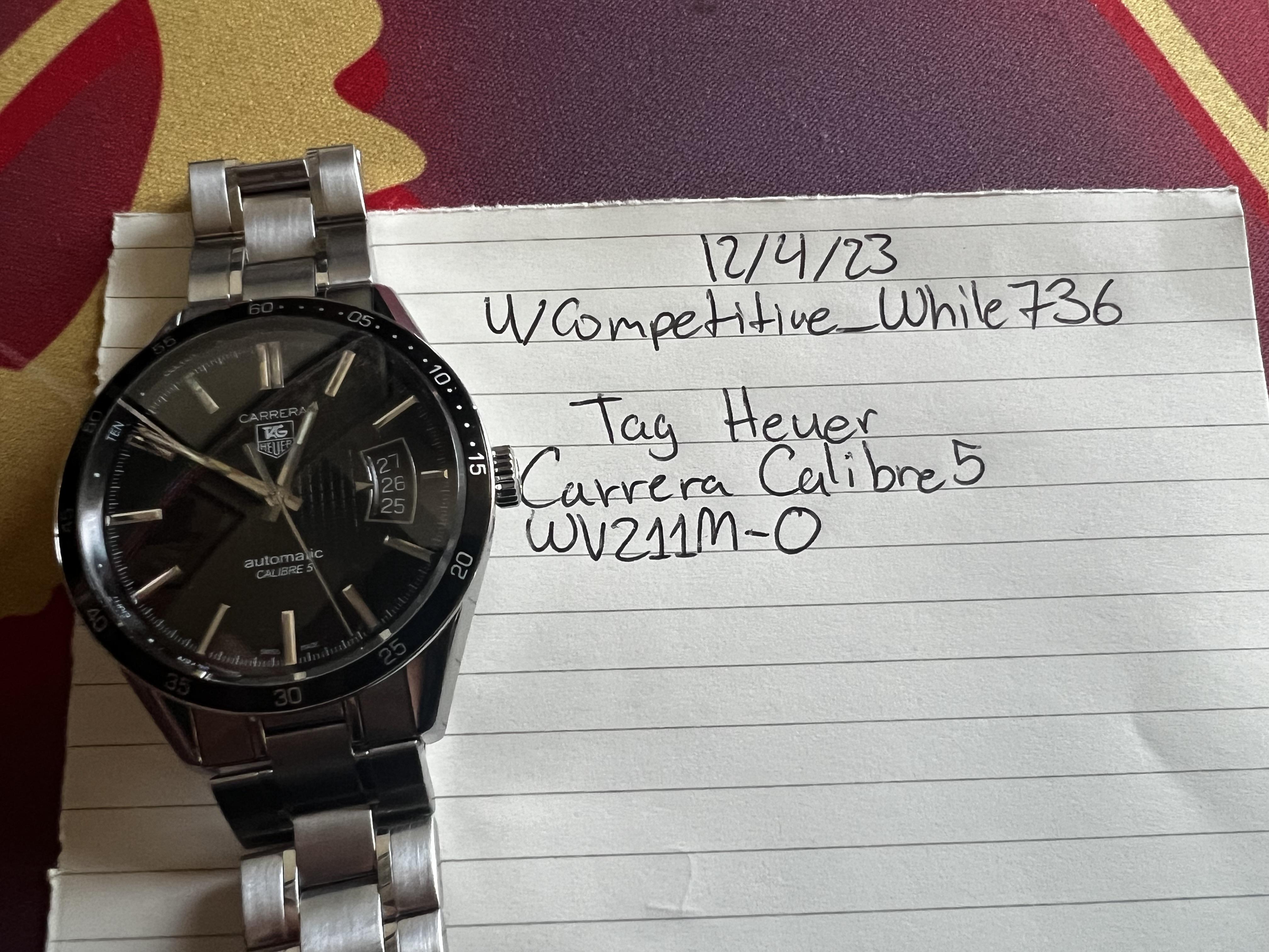 Tag heuer clearance wv211m