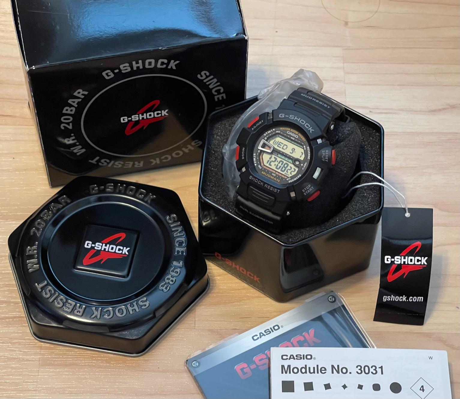 G shock mudman 3031 sale