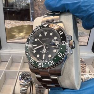 最終価格】新品□SEIKO 青っぽい MOD 39mm GMTカスタム NH34搭載