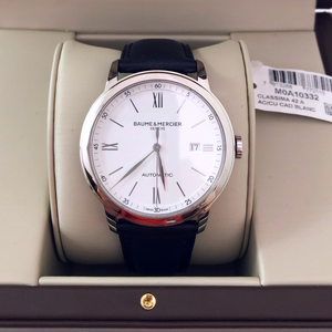 BAUME MERCIER CLASSIMA AUTOMATIC MEN SWISS WATCH MOA10332 NEW