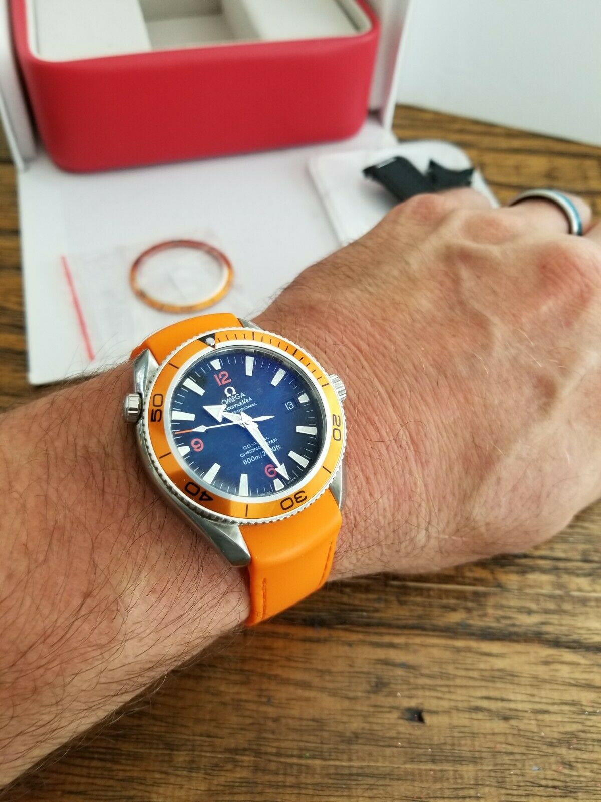 Omega Seamaster Planet Ocean Pro 2209.50 Men Automatic Orange