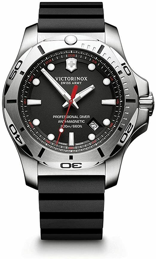 Victorinox Swiss Army Men's I.N.O.X. Pro Diver Watch 241733.1 Black ...