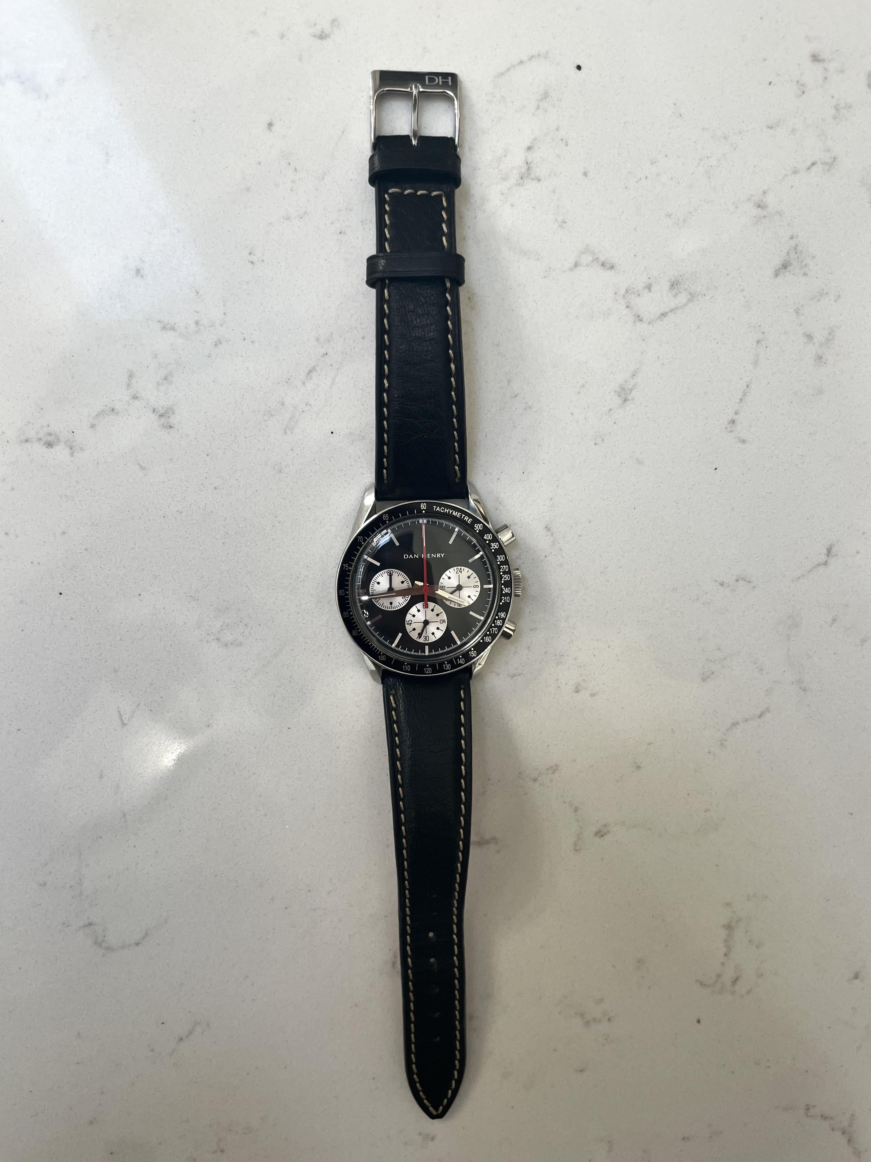WTS] 1962 Dan Henry Racing Chronograph (Evil Panda) *Perfect