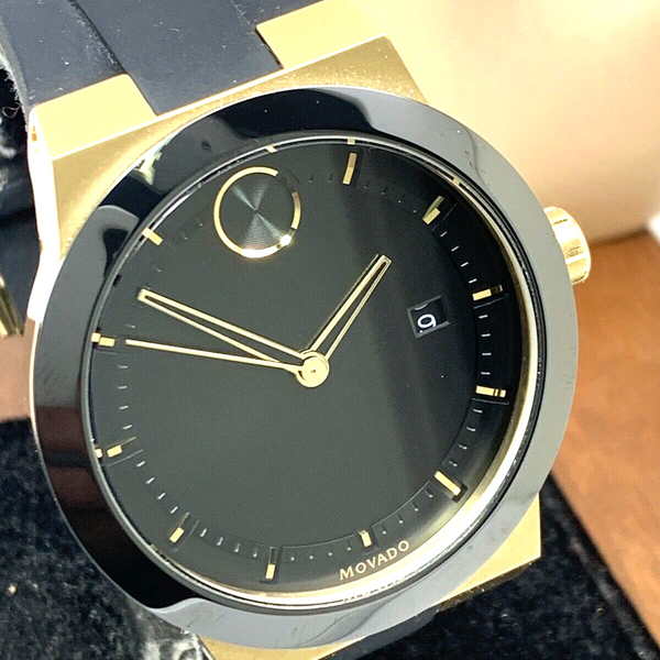Movado Men's Watch 3600850 Bold Fusion Black Dial Swiss Quartz 42mm ...
