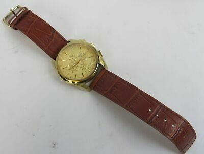 Tissot 1853 T035.407.11.011.00K Gold Tone Chronometer Watch W